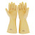 邦固 工业橡胶手套 B型中厚50cm黄色