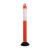 金诗洛 KSL203 警示柱 塑料反光弹力柱 道路隔离柱 交通设施 防撞柱路桩 路障柱(120cm-不倒翁)