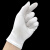 适用白手套棉礼仪文玩加厚耐磨防滑劳保工业工作薄款尼龙纱棉线手 (1号)薄款棉手套 [12双]