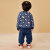minibala【龙年非遗联名】迷你巴拉巴拉男童女童长袖套装宝宝加绒儿童套装 蓝白色调00381 80cm