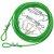 德岐 包塑钢丝绳套装 抗拉起重钢丝绳 包胶钢丝绳牵引线 6mm粗5米长(全套配件) 