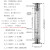 金泰LZM-15GKZYIA空气管道式有机玻璃转子气体液体水快装流量计 气体 0.8-8Nm3/h 快装50.5