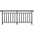 铝合金护栏自建房别墅围墙围栏铝艺楼梯扶手社区阳台栏杆护栏 经典简约/平米