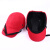 君吻定制适用工地安全帽内胆内衬头盔帽壳塑料帽子工业煤矿安全帽壳配件防撞帽 四孔红色