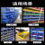 仓库货架分类零件盒物料盒件盒塑料盒子螺丝盒工具箱配件收纳盒 X1(黄)80个装无支柱 原厂原箱