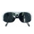 电焊面罩眼镜焊工眼镜面具轻便护脸透气防强光防打眼防烧脸电气焊 2面罩+2绑带（不含眼镜）