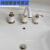 珍维亚铜芯四件套水龙头浴室柜洗手分体组合龙头三孔面盆四孔 普通款白瓷色三孔盆龙头 带水管
