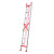 加厚铝合金伸缩梯便携升降梯长梯子10米6米7米8米9米梯子工程专用 3个厚4米自重11.35kg