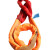 工业柔性吊装带双扣环形起重圆形软吊带吊车吊树吊绳2T3T5吨 柔性3T10米