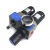 型气源处理器二连件联体utfrl-02过滤减压油水分离油雾器组合 UFR/L-02 G1/4
