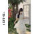 OPYZX夏季韩版连衣裙女高档气质小个子茶歇法式方领雪纺纱裙蛋糕蓬蓬仙 白杏色 S