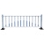 市政道路护栏马路人行道围栏交通公路防撞栏杆隔离安全防护栏栅栏 【京式护栏】0.6米高x3.08米长一套