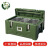 军澜 滚塑保温箱 热食前送器 保温周转箱 军绿色保温箱30L+一格份盘 