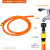 水龙头延长管软管接头卡扣接水水管4分浇花冲地洗车水枪 4分耐磨软管2米-送4分转换接