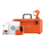 Ring智能工地安全摄像头监控入门套件5件套高清视频内置wifi橙色高清视频和双向通话内置
