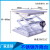 实验室不锈钢手动升降平台小型简用升降台水平仪红外线升降台 不锈钢150*150