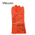 威特仕10-2101加厚耐磨耐高温防烫牛电焊手套橙色 XL码 1副