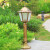 太阳能户外防水花园别墅草坪灯小区路灯室外家用超亮新农村 1.1米古铜色接电款加厚杆 送LED