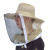 CLCEY手动工具养蜂防蜂帽养蜂工具蜂帽防火面罩面纱防蜂服蜜蜂帽取蜂蜜 见详情 背带款