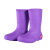 新款雨鞋女士高筒雨靴中筒防滑防水加绒胶鞋套鞋时尚高筒耐磨水鞋 梦幻紫+棉套 41