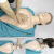 谋福 心肺复苏模拟人工呼吸教学假人 CPR模拟模型急救训练 （半身模型）