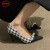 鞋柜（shoebox）达芙妮集团旗下千鸟格高跟鞋女新款鞋设计感女鞋小众鞋子高跟单鞋 黑白色7cm 34【不累. 脚】