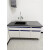 实验室pp实验台防腐蚀PP水槽台抗酸碱洗手池化验水盆钢木试验桌柜 1.5米钢木左水槽台