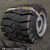 定制叉车实心轮胎 3吨3.5吨 后轮65010前轮28*915 合力 杭叉 龙工 70012充气一套