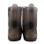 阿力牛 AZF86 PVC注塑一体成型防雨鞋套 加厚耐磨雨鞋套 茶色中筒 L(38-39码) 
