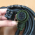 伺服电机动力线18-10S 电源插头D-5 FANUC4芯电缆线 黑色 3米 x 其他