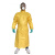 洗士多     耐酸碱一体式防护服   XL   黄色    单位：件