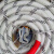 高空作业安全绳纯涤纶大绳蜘蛛人专用滑板绳耐磨涤纶绳下吊绳牵引 直径20毫米粗50米一整条