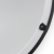 捷邦亚克力2.0半球面反光镜凸面广角镜超市防盗镜开阔视野安全镜 二分之一吸顶装60cm