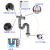 厨房垃圾处理器装防倒灌臭回流返虫下水管单双槽洗菜盆套装配件 防倒灌防臭防虫单槽加强款套装