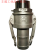 304不锈钢1寸水泵磅配件活接扳把卡扣式快速接头钢丝软皮油管螺纹 304DN40*1.5寸C+F(一套)