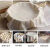 盖馒头的棉布包袱蒸馒头的抹布垫布食品级厨房用纱布蒸馍布笼盖布 80*80厘米 (5片)