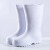 EVA白色食品卫生靴加绒食堂厨房工厂专用雨靴防滑耐油高筒棉水鞋 字母款：白色EVA高帮（不加棉） 46