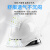 HKNA安全帽工地国标加厚透气施工工程领导男白色头盔印字定制防护头帽 透气款蓝色抽拉式帽衬