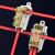T型线夹大功率免断线分线器 导线分流器快速接头16平三通接线端子 ZK1316电镀