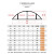 铸固 铝合金线槽 防踩明装走线槽半圆弧形金属自粘地线槽地板电线压线槽 耐踩8号 2米/根