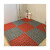 加厚工程地垫浴室淋浴防滑塑料拼接垫卫生间厨房隔水PVC胶垫 红色 30X30CM高1.5CMCM软材质(5