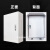 比亚迪充电桩保护箱适用于镂空家用壁挂式新能源特斯拉理想 500*600*250 钥匙锁白色保护箱镂空款