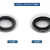 欧赛特黑猫邦驰超高压清洗机洗车机泵头配件橡胶主副水封密封圈件 橡胶12-18-5.1mm单个