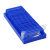 棱锐塑料柱式试管架 试管沥水架 三角型 长方形玻片沥水架 WB蛋白电泳制胶用玻璃板晾片架 25片长方形玻片沥水架蓝色1个