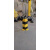 货架防撞护脚重型立柱U型L型角钢保护角叉车防碰撞底脚护角钢结构 黄色100*100*300（3mm）L形