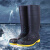 匹克安全防化靴 防砸防穿刺耐磨耐酸碱防水防滑安全雨靴高筒45码