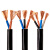 国标芯2 3 4芯电线软线0.5 0.75 1平方电缆监控护套电源线 5m3芯05平方毫米