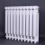 压铸铝暖气片家用水暖铜铝复合壁挂式散热器换热器定制暖气 中心距600mm整体高度665mm