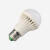 本优声控灯泡楼道声光控5W感应灯E27螺口节能灯球泡led灯感应走廊家用 白 LED5W声控灯