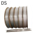 DS 热缩管 加厚绝缘套管防水热塑管 直径39mm透明色 25米/卷